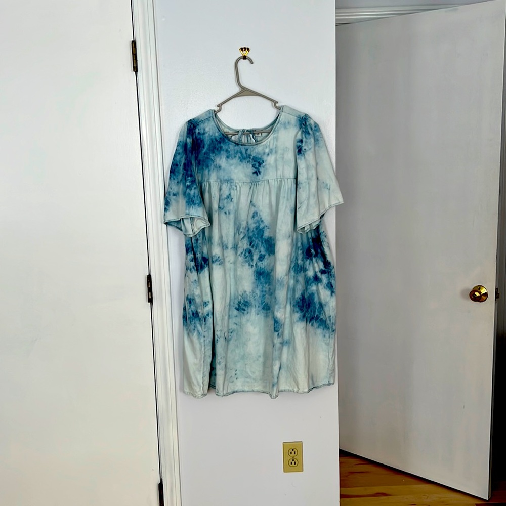 Acid wash Old Navy 2x plus dress!